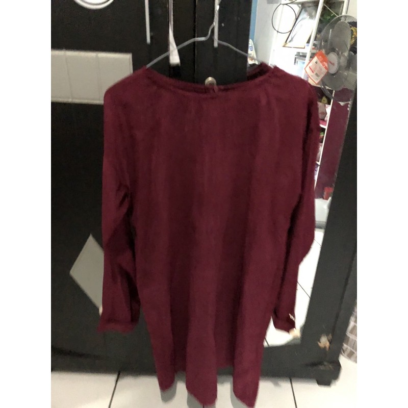 blouse vanilla hijab