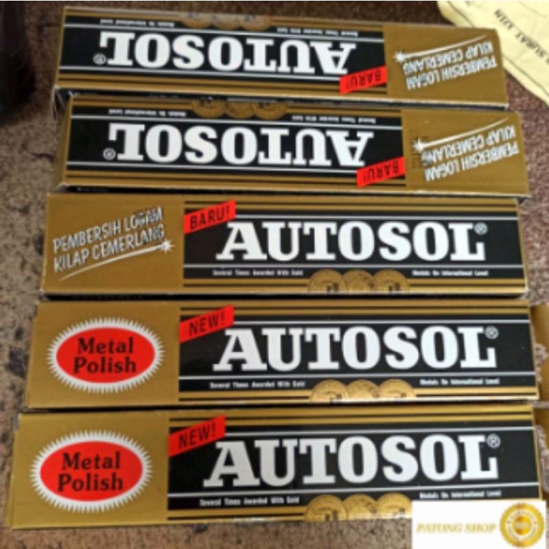Autosol Metal Polish 50gr pembersih logam pengkilap chrome