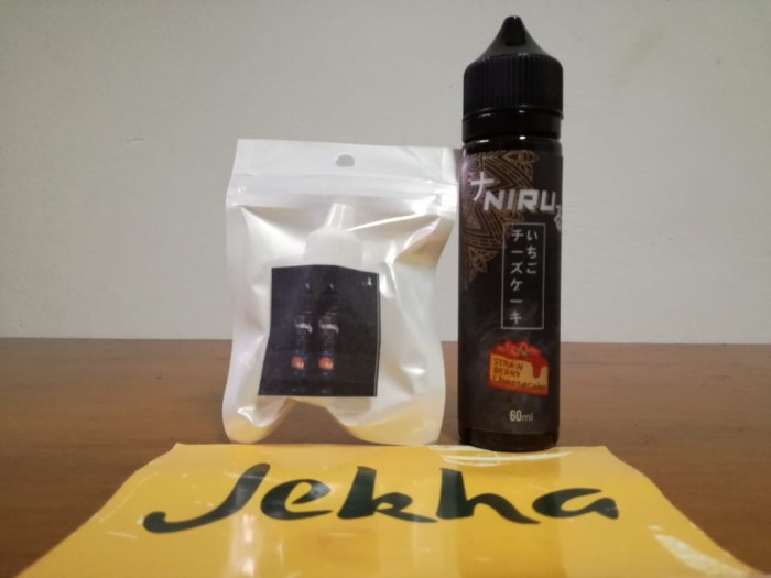 ketengan eceran gnr niru strawberry cheescake 3mg 6mg liquid vape