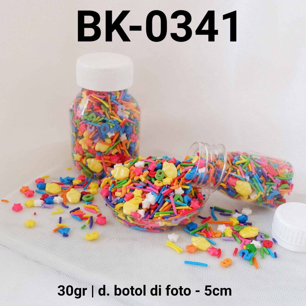 

BK-0341 Sprinkles sprinkle springkel 30gr cupcake angka rainbow yamama baking grosir murah sprinkles cake dekorasi mutiara trimit decoration story sprinklestory sprinklesstory sprinkle story yamama baking