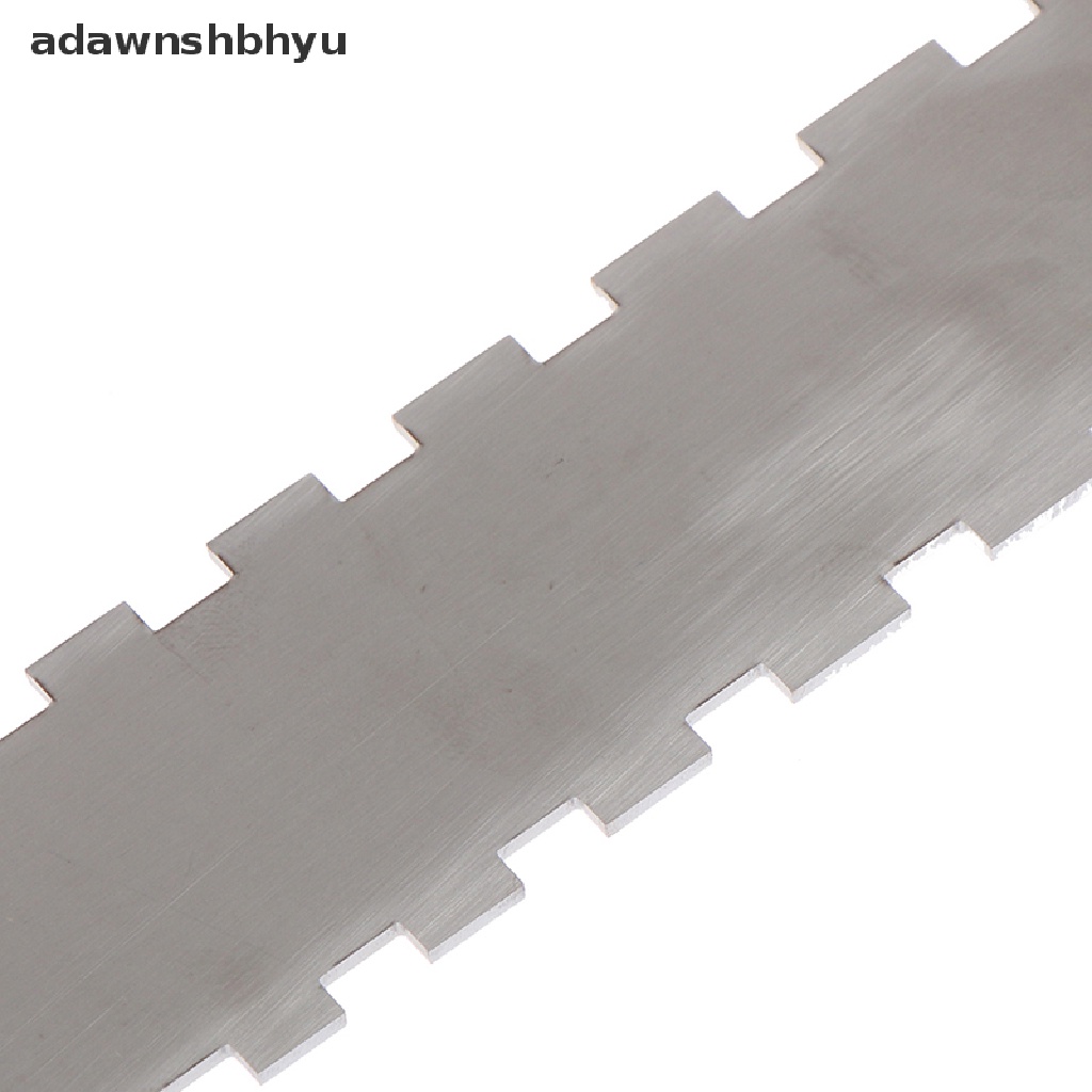 Adawnshbhyu Gitar Leher Berlekuk Tepi Lurus &amp;Fret Penggaris Rocker Luthier Alat Stainless Steel