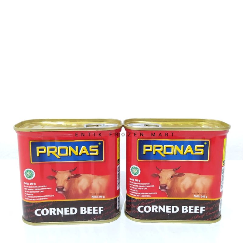 

Pronas Kornet Daging Sapi / Corned Beef 340gr