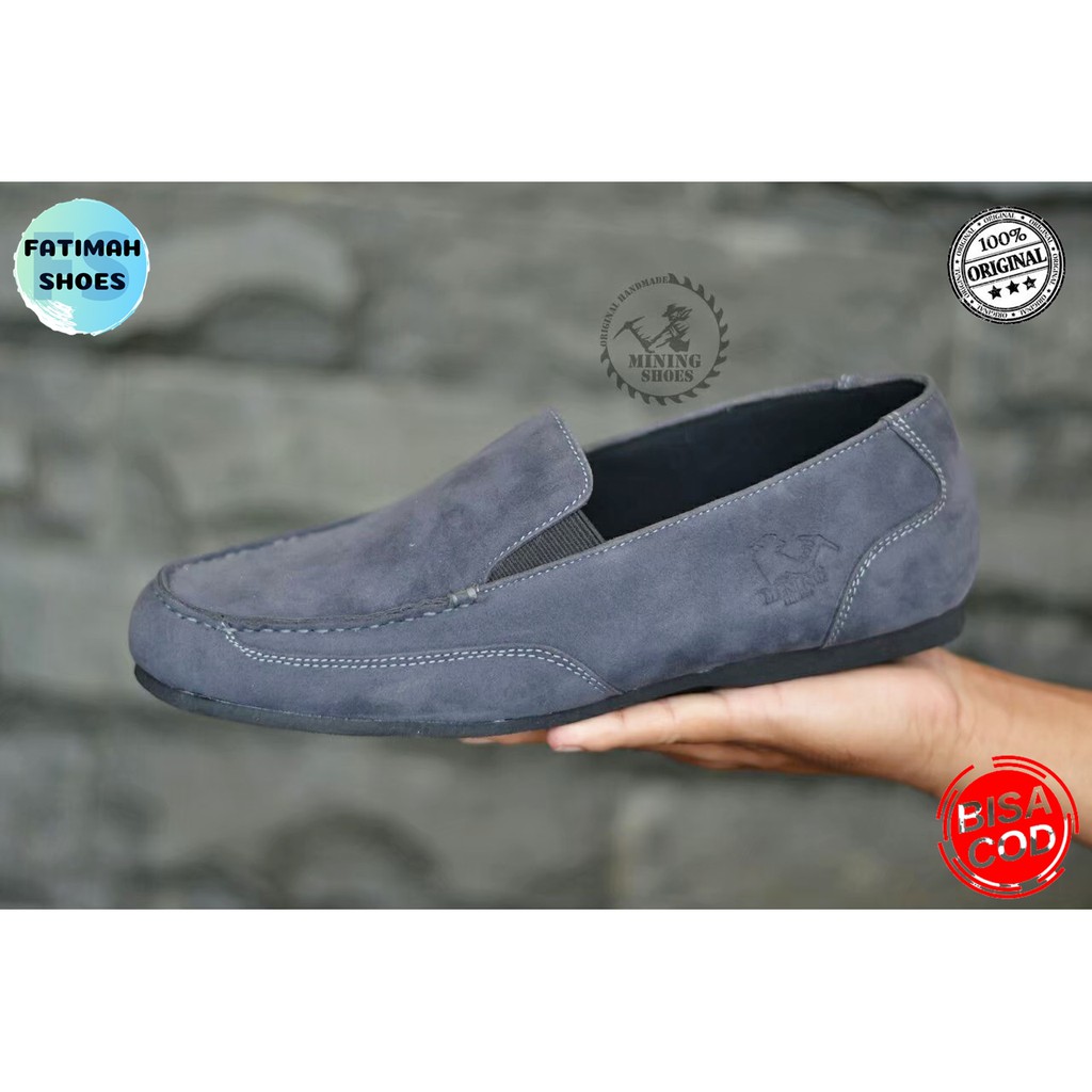 Sepatu Slip On Pria Sepatu Slop Pria Original Handmade Sepatu Casual Pria Sepatu Kerja Santai Pria