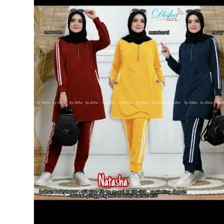 NATASHA / SETELAN KULOT/ SETELAN GOWES /SETELAN OLAHRAGA