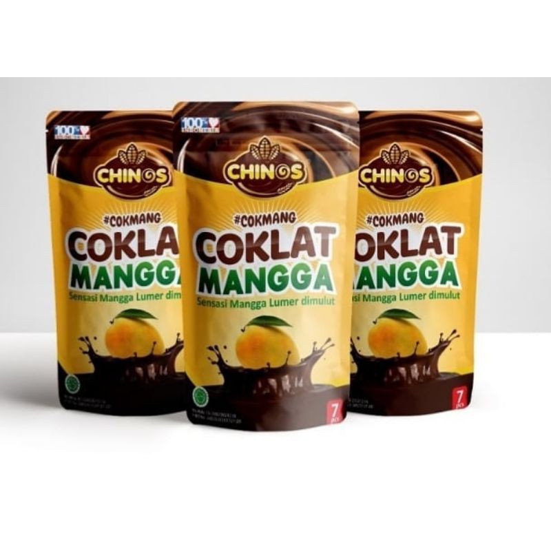 

[ Chinos Chocolate] Coklat isian fla rasa mangga lumer digigit - murah