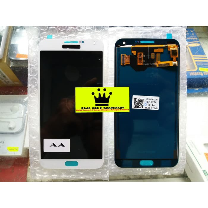 Cuci Gudang LCD & TOUCHSCREEN SAMSUNG GALAXY E7 E700 E700H BERGARANSI - Hitam