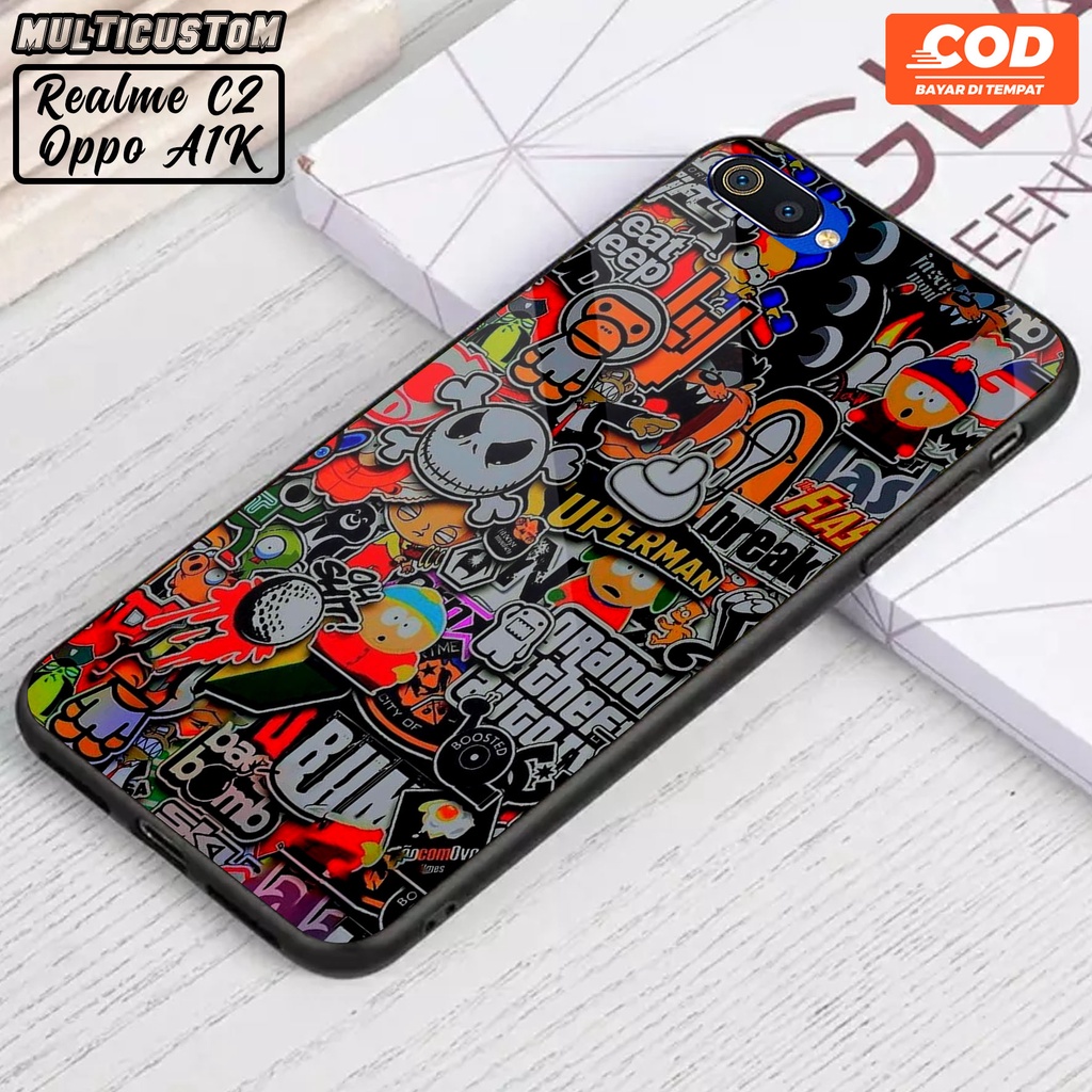 MC - Case REALME C2 / OPPO A1K - Casing REALME C2 / OPPO A1K Terbaru [ GRAFF ] Silikon Realme C2 - C