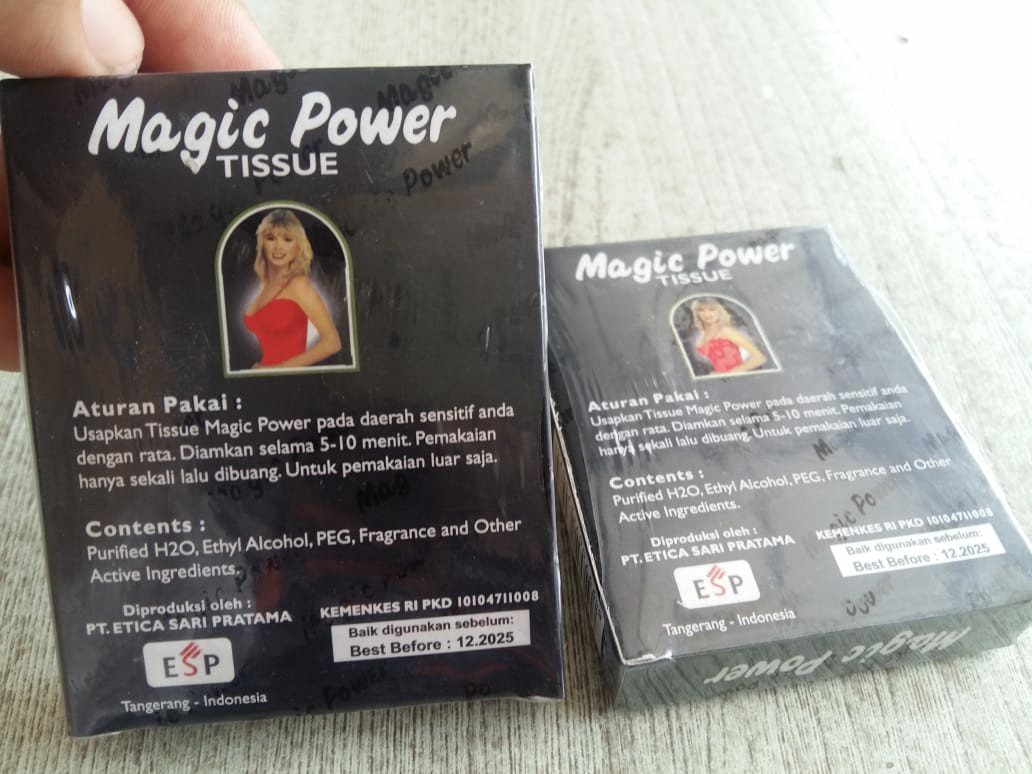 Tissue Basah Tisu Magic Hitam Tisue Magic Tisu Megic Obat Kuat Tissue Magic Asli Original