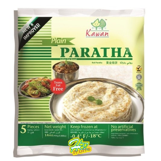 

Kawan Food Roti Paratha Plain 5 pcs - 400 Gram