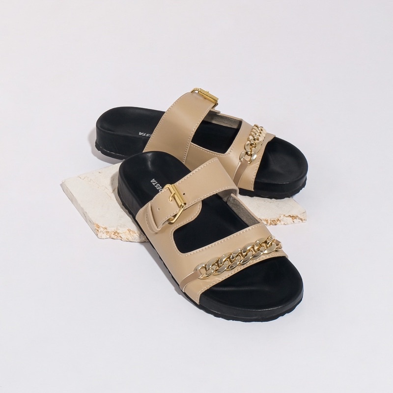 Alesya sandal tali rantai | Size 36-44