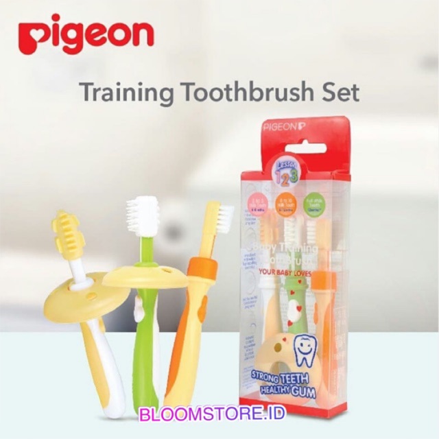 pigeon toothbrush set