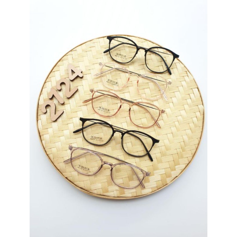 [2124] (Frame+Lensa) Paket Murah Kacamata Normal / Minus Lensa Antiradiasi / Blueray / Photocromic