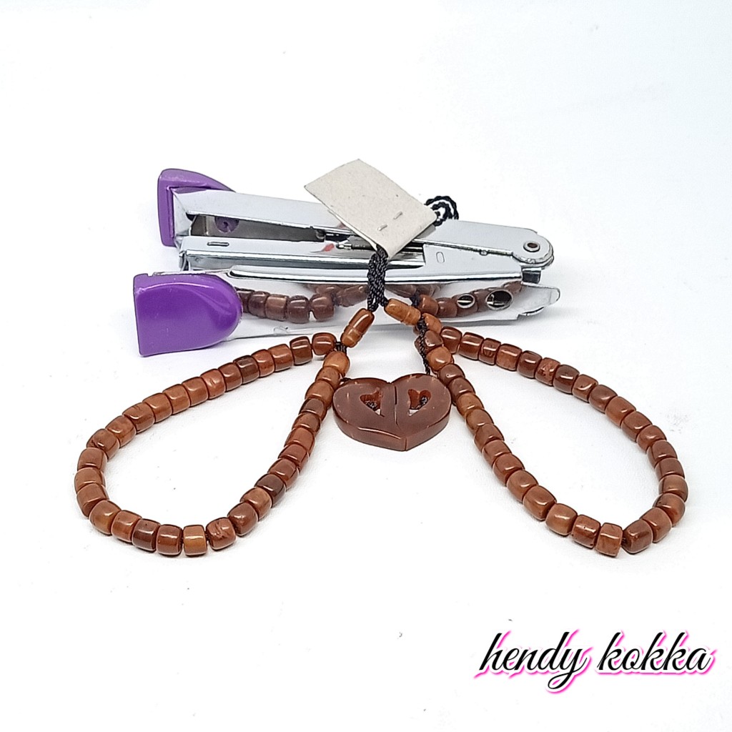 paket grosir 10 pcs gelang kokka kaukkah cauple coklat