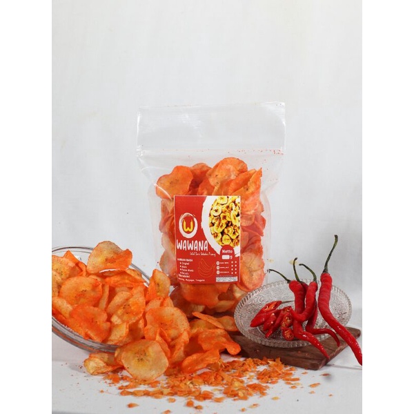 

WAWANA - Banana Chips - Keripik Pisang Balado 220gr