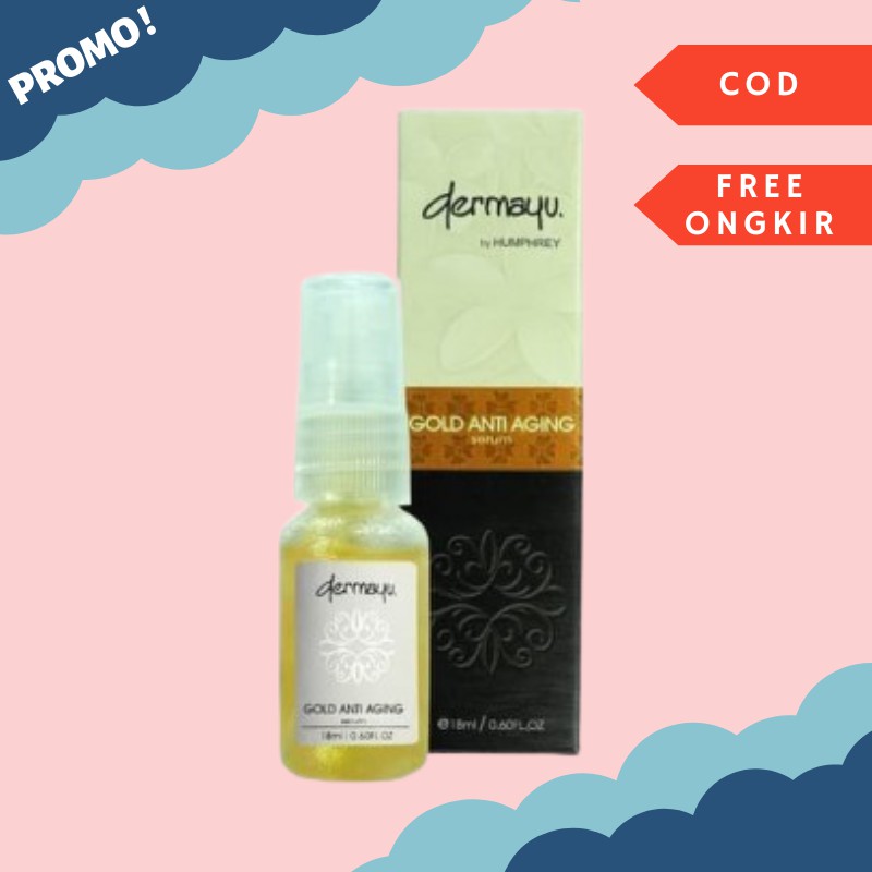 [DERMAYU] SERUM GOLD ANTI AGING ORIGINAL BPOM SERUM GOLD DERMAYU SERUM WAJAH MENCEGAH PENUAAN