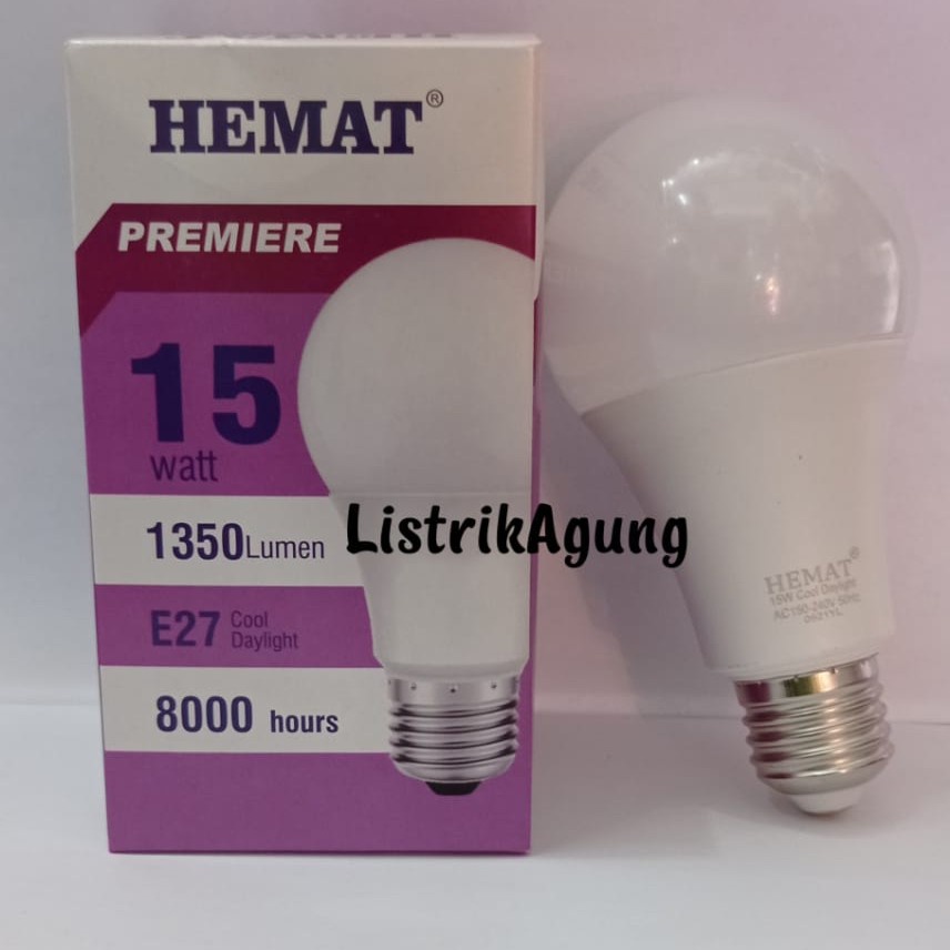 Lampu Bohlam Led Hemat Premier 5w 10w 15w 20w By Visicom Lampu Premium