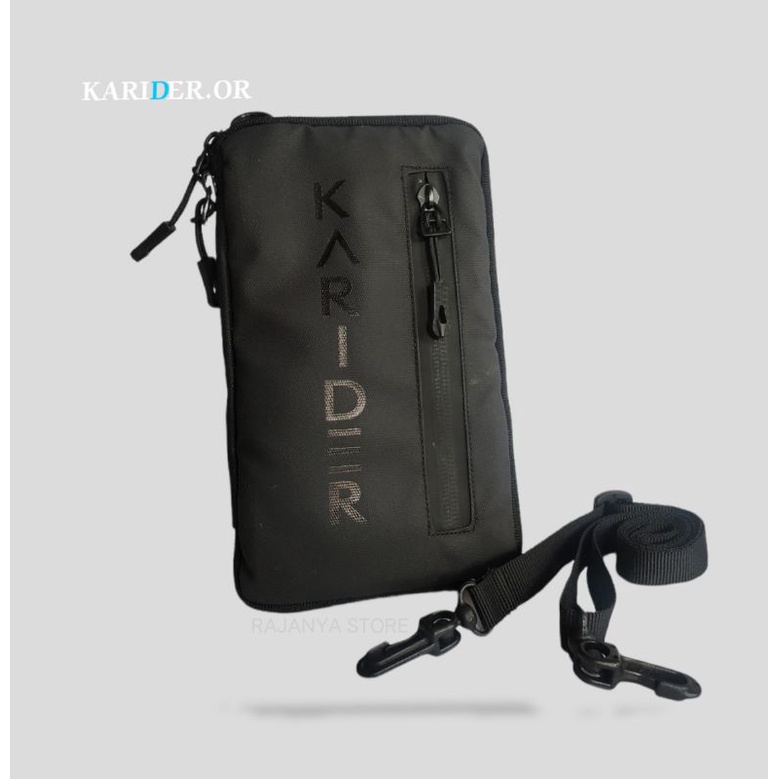 Tas hp slingbag Karider mini 100% waterproof realpic multifungsi