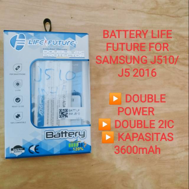 Baterai j510/j5 2016 life future / Lf