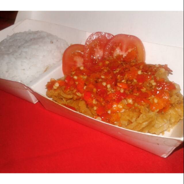 

paket ayam sambal sehah