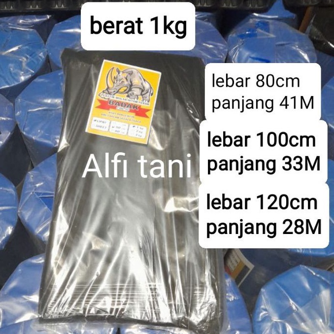 

plastik mulsa hitam perak berat 1kg