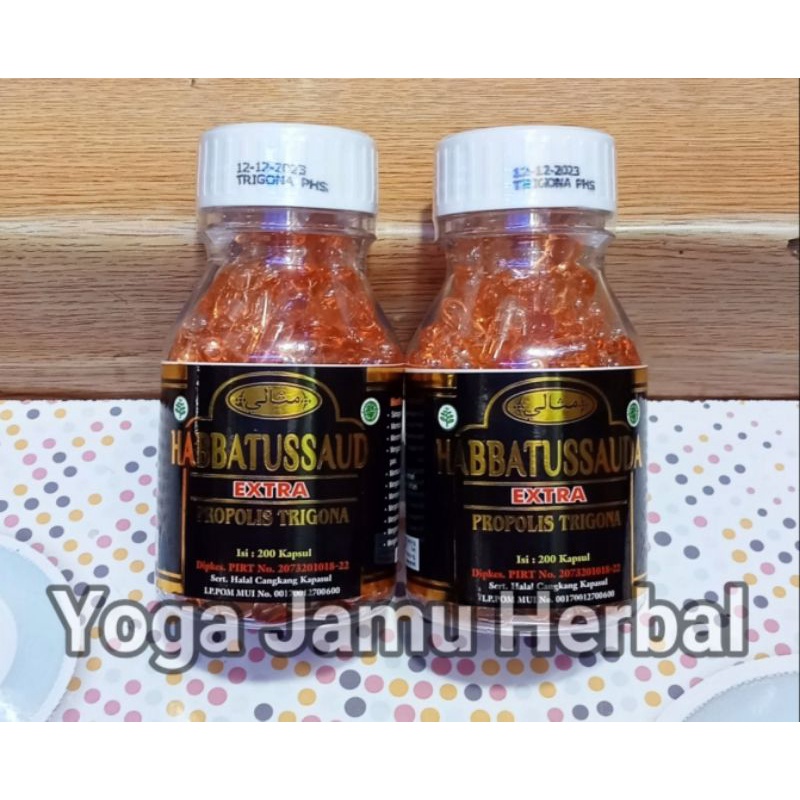 Kapsul Habatusauda Extra Propolis Trigona, isi 200