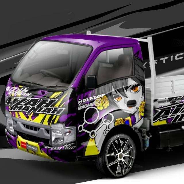 Decal pickup traga custom