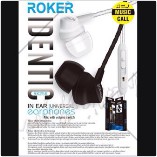 Handsfree ROKER IDENTIC Headset Microphone Headphone / Earset Universal 3.5mm