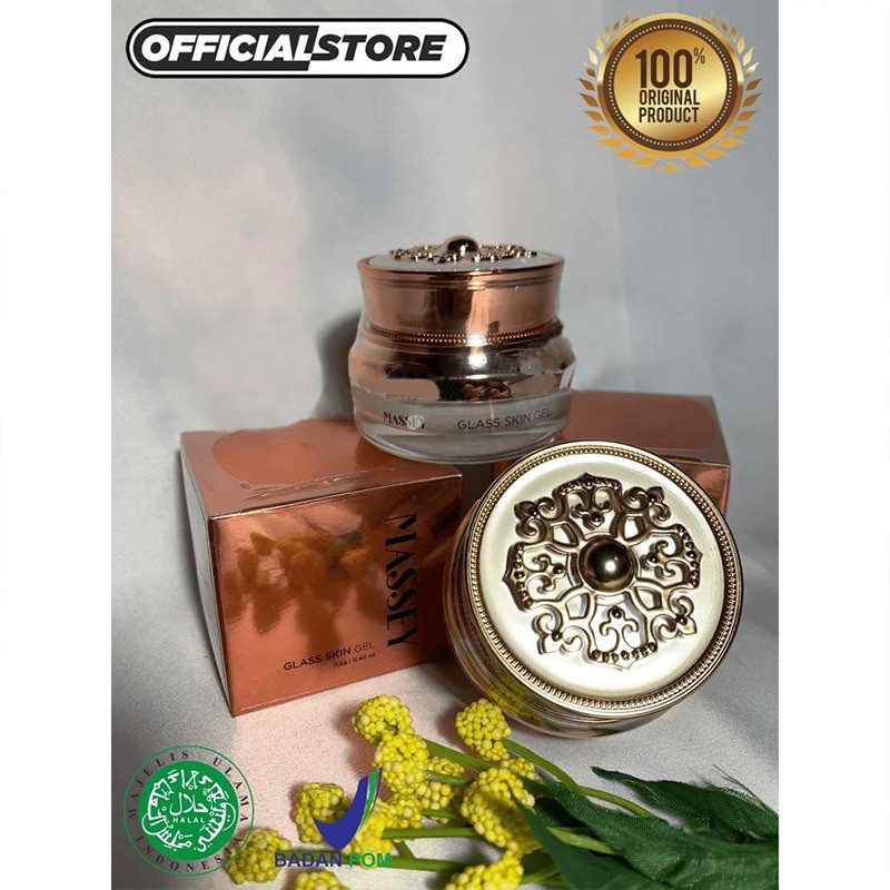 massey glass skin gel 10 gr