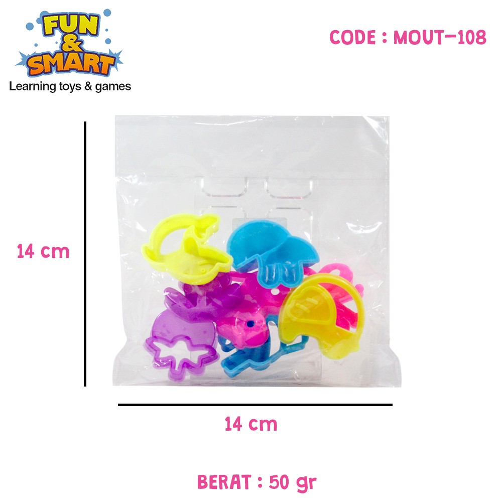 MAINAN ANAK CETAKAN PASIR KINETIC PLAYSAND MOULD EMBER - MOUT-108