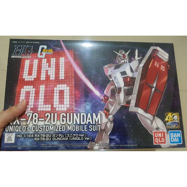 HGUC RX 78 2U UNIQLO VER.