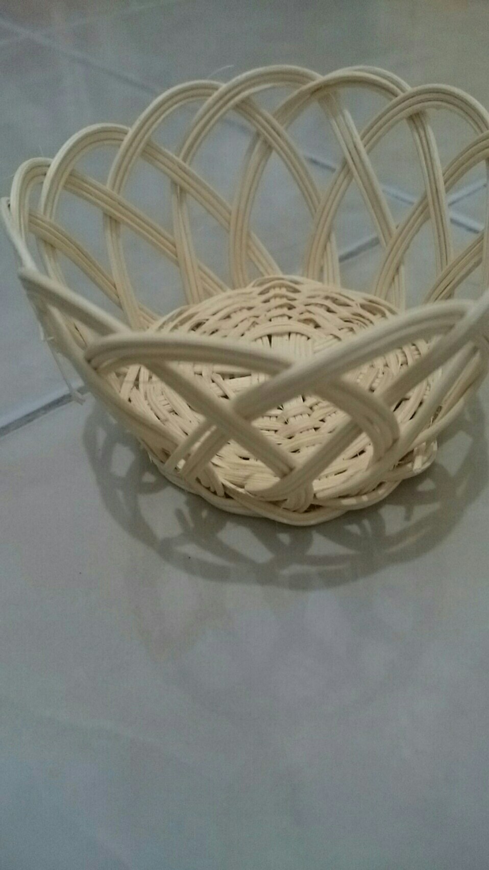 (krj03) Keranjang Permen Rotan D 7 Cm