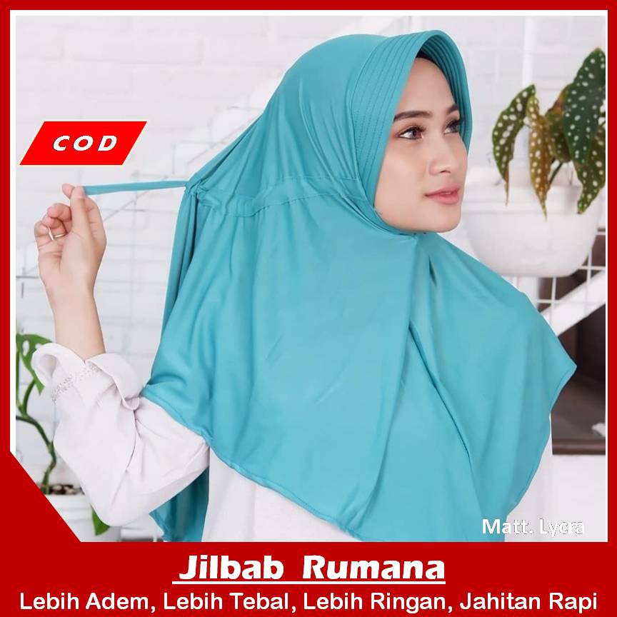 JILBAB LANGSUNG / INSTAN / SYRIA / BERGO RUMANA POLOS PERMATA SWAROSKY ZIYA