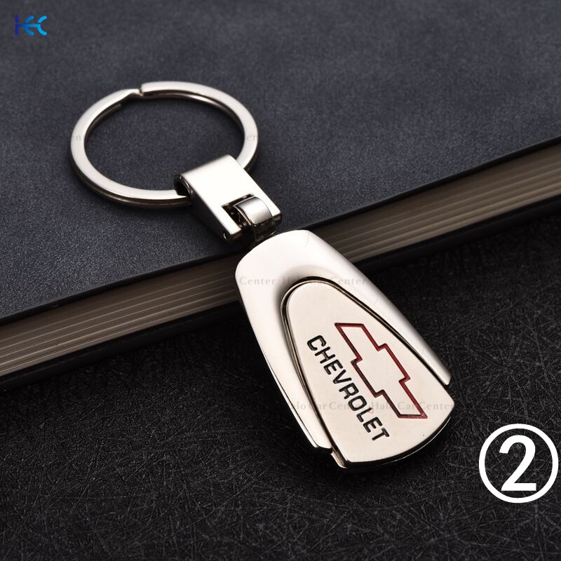 【Ready Stock】Alloy Metal Logo Motorcycle Keychain Car keychain SET for Chevrolet