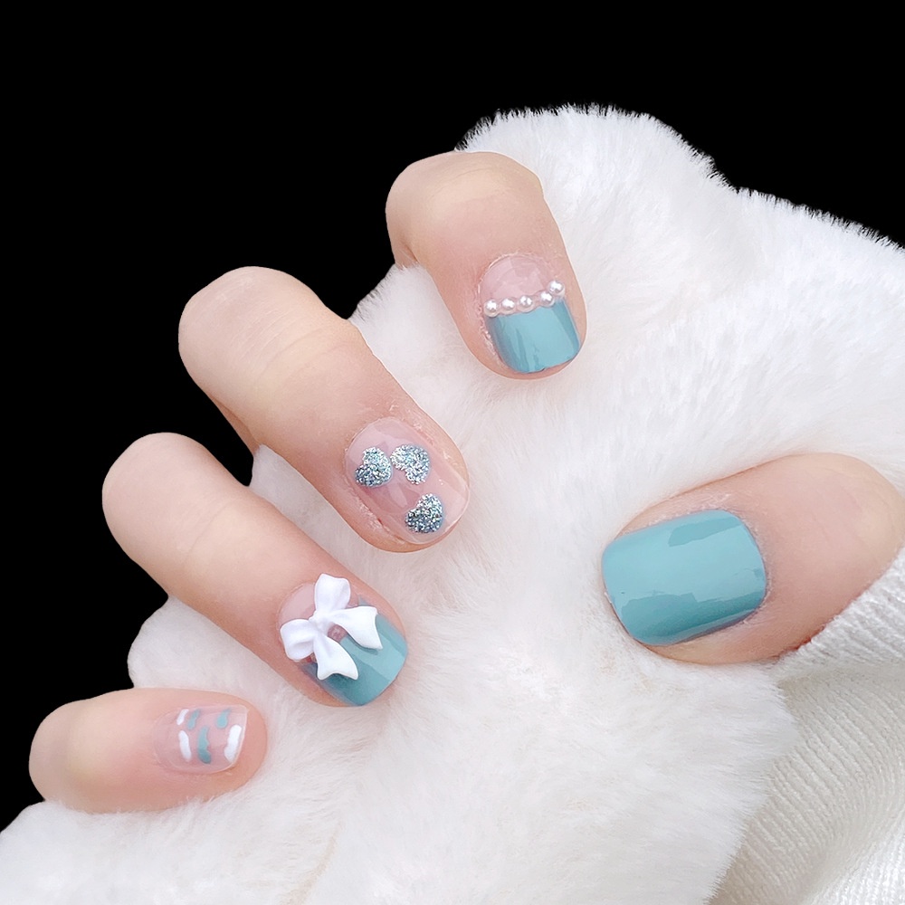 KUKU PALSU 3D FAKE NAILS 24PCS