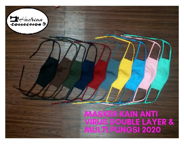 MASKER KAIN  POLOS  2 PLAY UNISEX