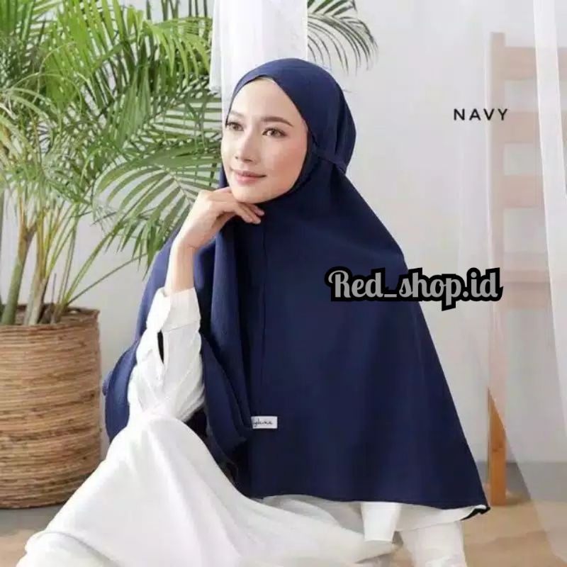 BERGO MARYAM PREMIUM JUMBO DIAMOND ITALIANO HIJAB KHIMAR BIG SIZE