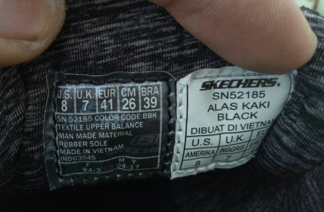 sn 52185 skechers