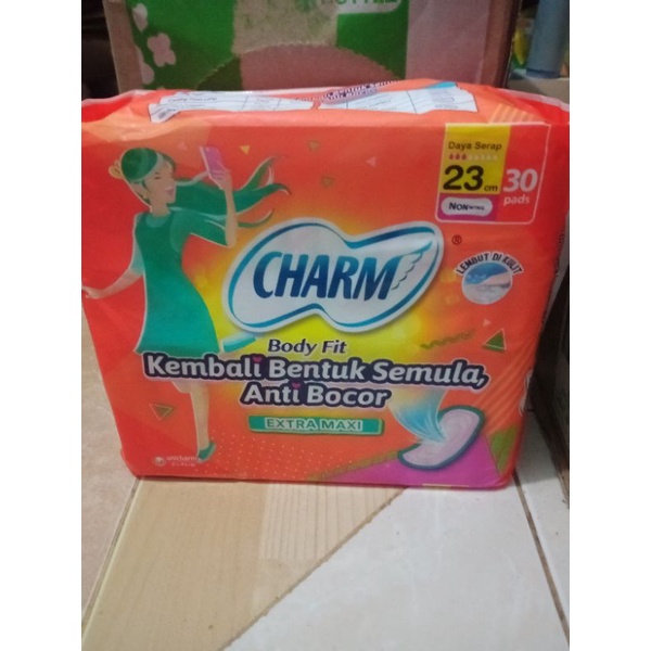 pembalut charm non wing isi 30