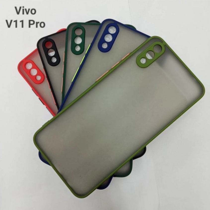 CASE MATTE VIVO V11 PRO TRANSPARAN FUZE MACARON MY CHOICE - FA