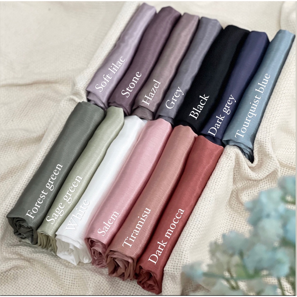 Koyu Hijab Pasmina Premium CRADENZIA SILK