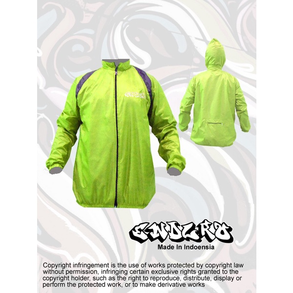 Jaket Sepeda Windbreaker Enduro Ndr