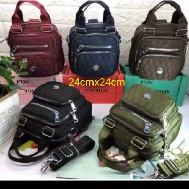 LUCKYMALL Tas Wanita Import Jinjing Selempang Ransel CHIBAO CB1813 1813 Bordir CB1056 - 13 CB0156 3 In 1 3in1