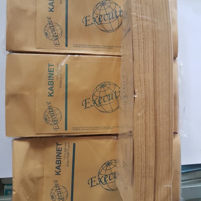 

Amplop coklat kabinet