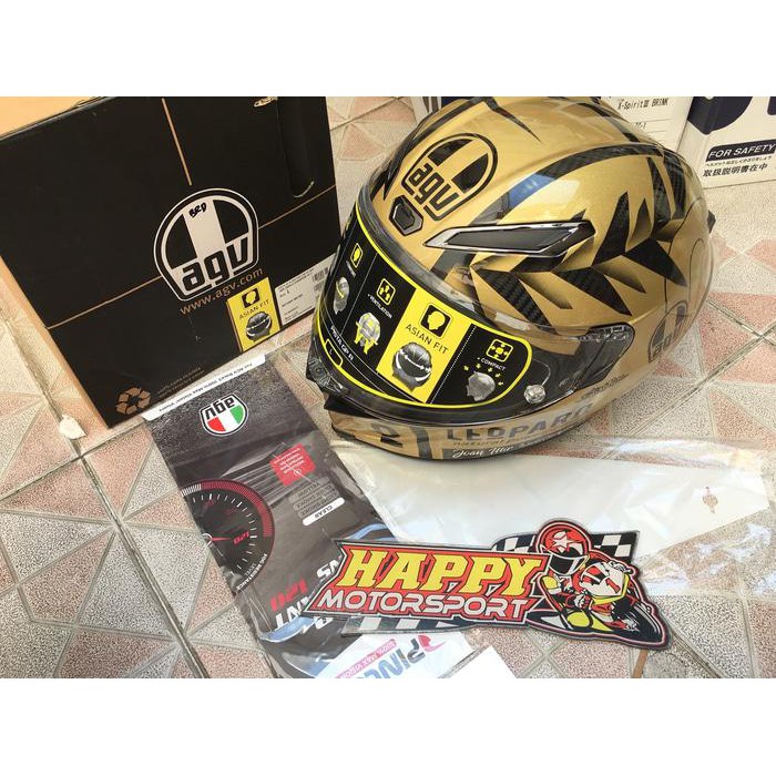 HELM FULLFACE AGV PISTA GPR ORIGINAL ITALY JOAN MIR CHAMPION SERIES L