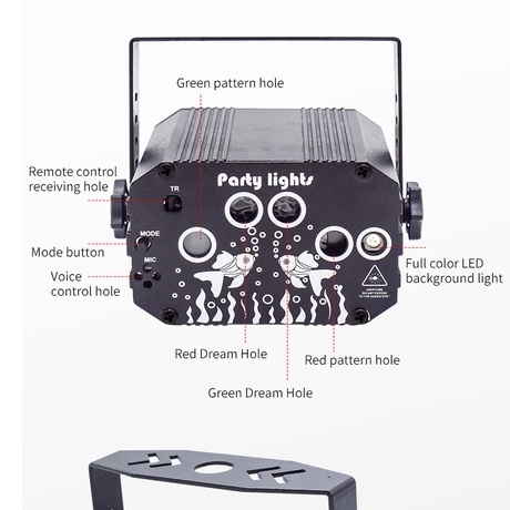 Lampu Laser Panggung Pesta 60 Pattern Mode Aurora Disco LED Laser Pesta Proyektor JINWEIGE Proyektor Laser LED Lampu Disco Lights 60 Pattern - FPL2637 2021 Party Projector Lamp LED Moving Head Stage Lighting Effect Light Mini Laser Projetor Light