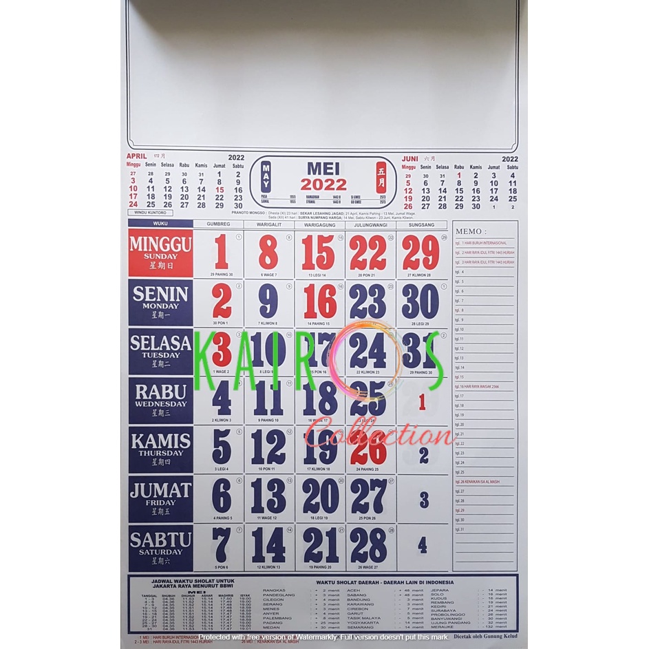 Kalender Tahun 2022 Kerja Kecil