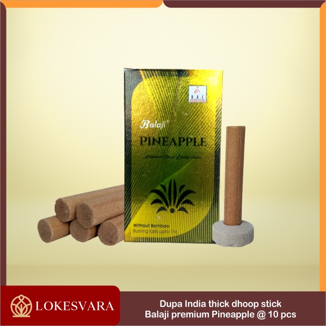 Dupa Hio Buhur Bukhur Wangi Harum India Aromaterapi Balaji Thick Dhoop Stick Premium 10sticks