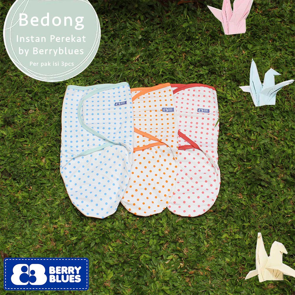 Bedong Instan Eco Perekat bedong bayi baru lahir