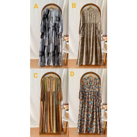 DRESS GAMIS MILEA MOTIF UPDATE