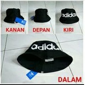 Bucket Hat Adidas Bold One Side,Buckethat Adidass, Mancing, Fashion Wanita Pria,